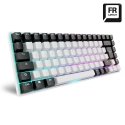 Sharkoon SKILLER SGK50 S3 keyboard Gaming USB AZERTY French White Sharkoon SKILLER SGK50 S3 keyboard Gaming USB AZERTY French White