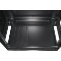 Extralink 37U 600X1000 STANDING RACKMOUNT CABINET BLACK Pie sienas stiprināms statīvs Melns