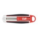 Wedo 78 830 utility knife Black, Red, Silver Snap-off blade knife Wedo 78 830 utility knife Black, Red, Silver Snap-off blade knife