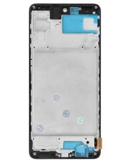 FixCell LCD-näyttö SAMSUNG M51 OLED -puhelimelle kehyksellä