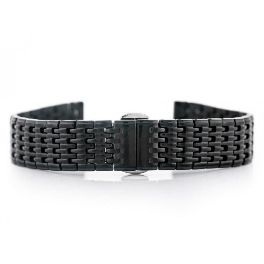 Pacific Model 1 bracelet - juodas - 18mm