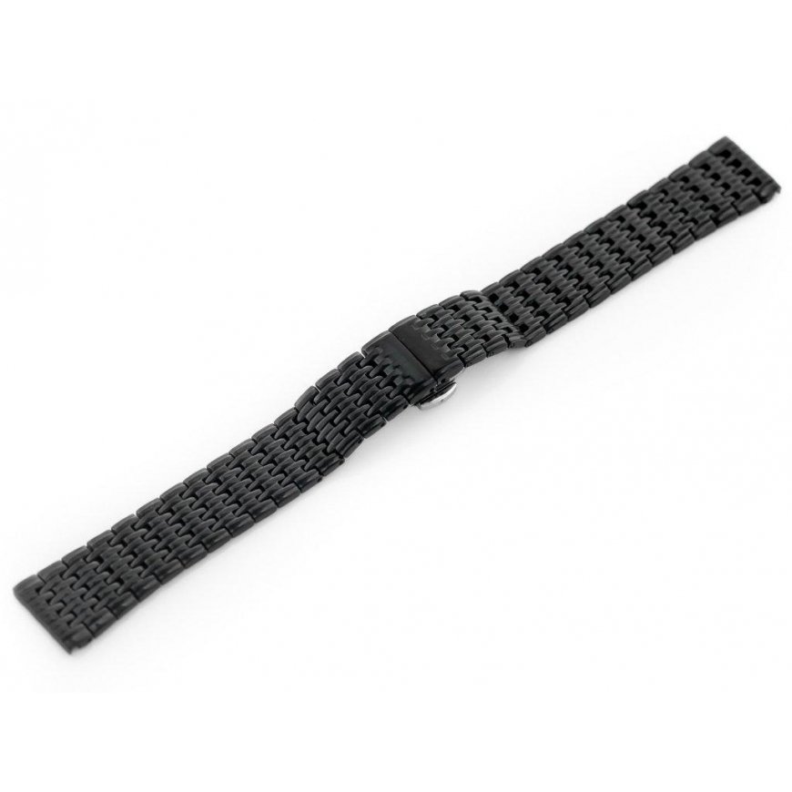 Pacific Model 1 bracelet - juodas - 18mm – 2
