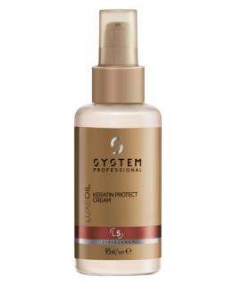 LuxeOil Keratin Protect Cream - Nourishing hair cream.