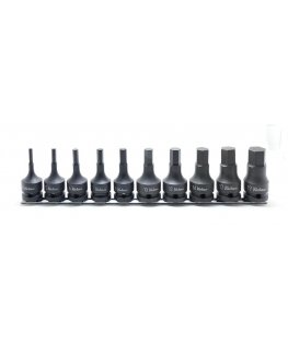 Koken 1/2" lizdų rinkinys šešiakampiams varžtams 4-19mm/60mm [RS14012M/10-L60]