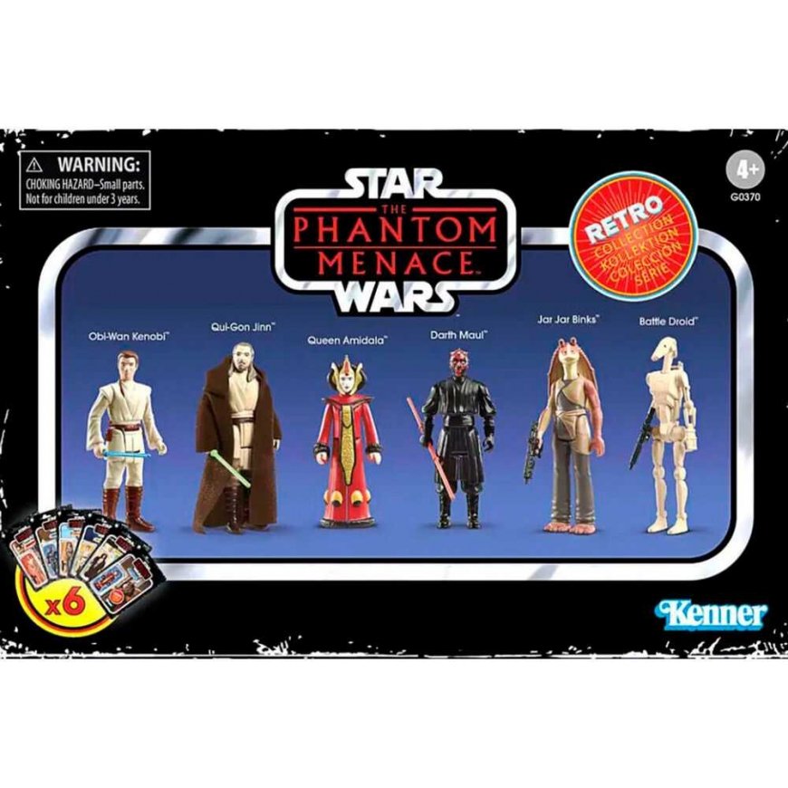 Hasbro Star Wars Phantom Menace Set figures 9.5cm