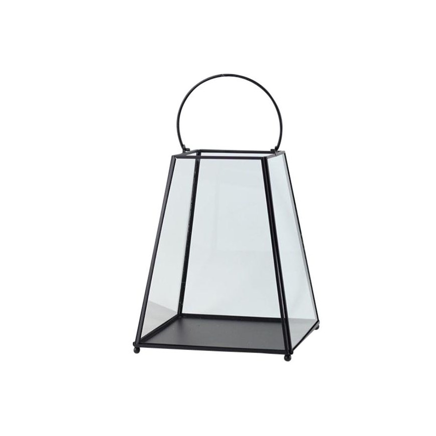 Lumarko METAL CONICAL LANTERN 21X21X26.5 CM N/N BZ