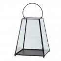 Lumarko METAL CONICAL LANTERN 21X21X26.5 CM N/N BZ Lumarko METAL CONICAL LANTERN 21X21X26.5 CM N/N BZ
