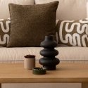Atmosphera Black ceramic vase CLOTHILDE, height 25 cm Atmosphera Black ceramic vase CLOTHILDE, height 25 cm
