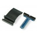 Pi T-Cobbler Plus, expansion board for Raspberry Pi 4 / 3 / 2 / B+, + cable ribbon, Adafruit 2028 Pi T-Cobbler Plus, expansion board for Raspberry Pi 4 / 3 / 2 / B+, + cable ribbon, Adafruit 2028