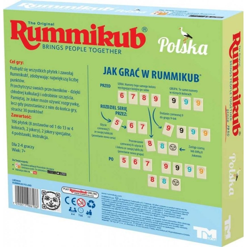 TM Toys *****TMT Rummikub riboto leidimo Lenkija 00190 – 3