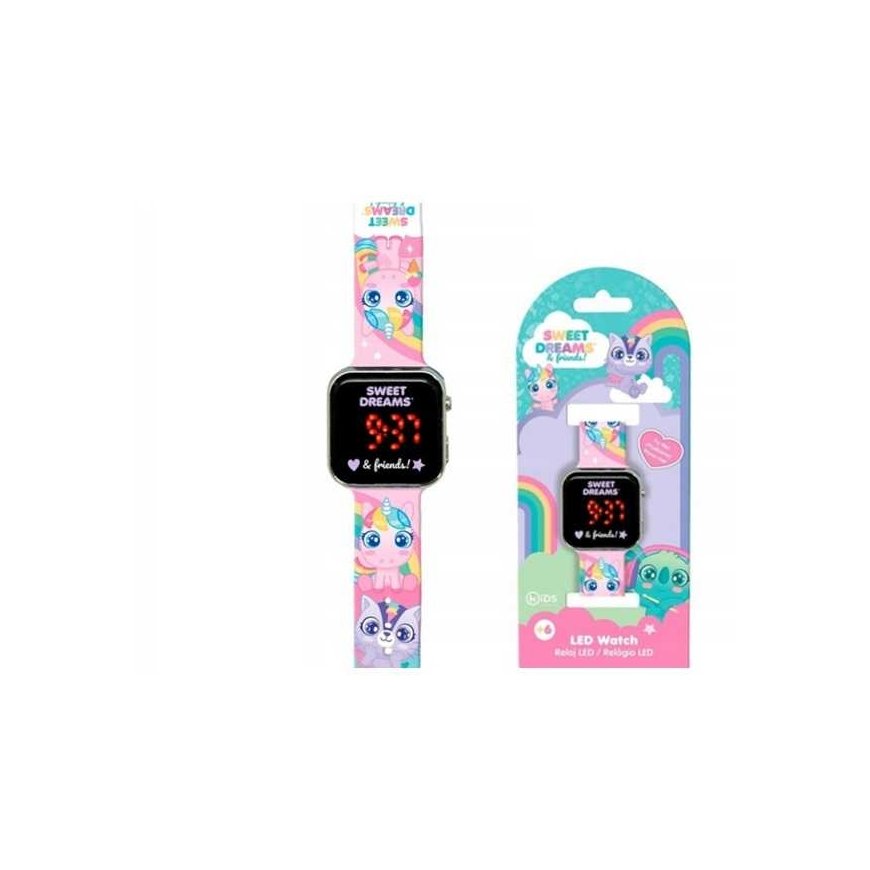 Kids Euroswan Hiszpania Kids Euroswan - Priedai licencyjne Laikrodis led cyfrowy | Sweet Dreams – 2