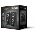 Computer speakers YSP 2003 RGB YENKEE speakers, USB 2.0 Computer speakers YSP 2003 RGB YENKEE speakers, USB 2.0