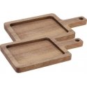 Excellent Houseware Akacijos medžio serviravimo lenta, 2 vnt Excellent Houseware Akacijos medžio serviravimo lenta, 2 vnt