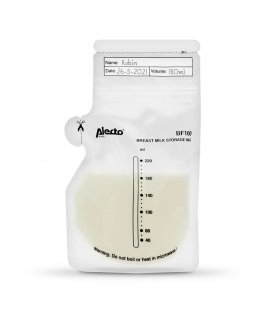 Alecto Breast milk storage bags 220 ml, 100 pcs