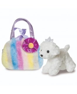 AURORA FANCY PALS Plush puppy, 20 cm