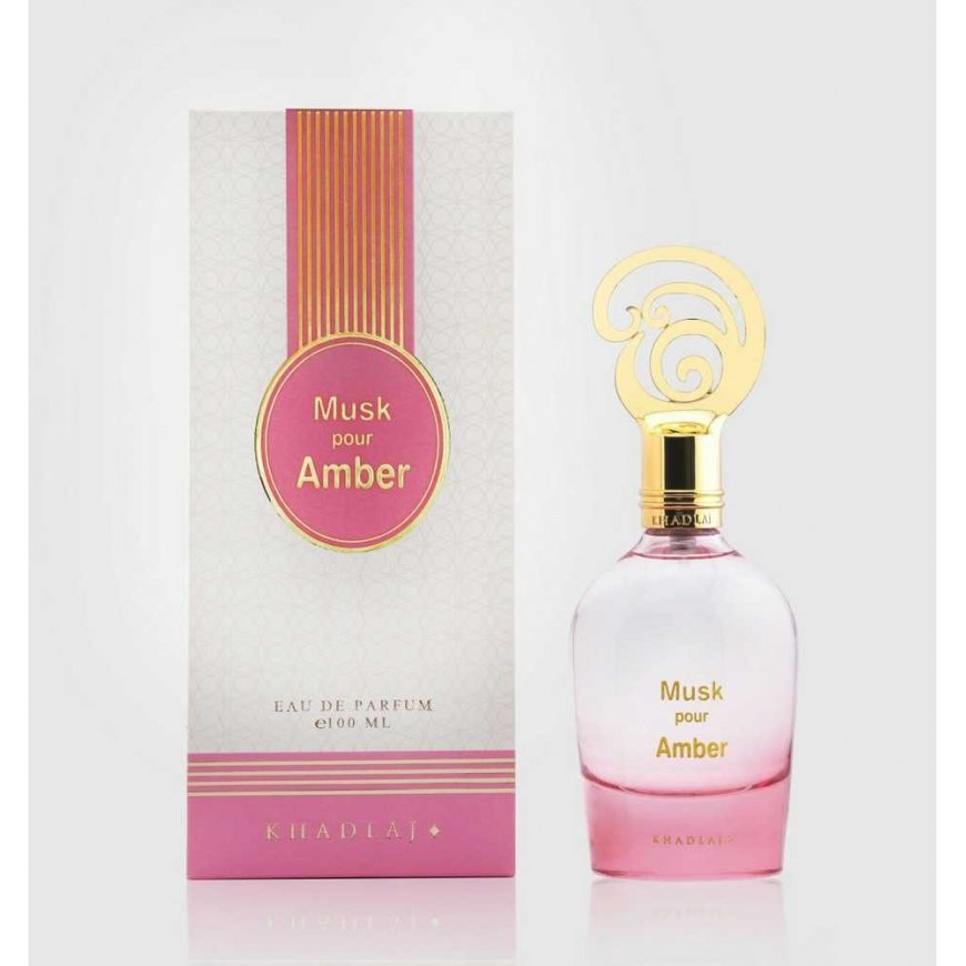 Khadlaj Musk Pour Amber EDP for women, 100 ml