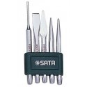 Talttasarja Sata S09161 5-osainen. Talttasarja Sata S09161 5-osainen.