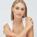 Brosway Fancy Infinite White FIW88 silver hoop single earring Brosway Fancy Infinite White FIW88 silver hoop single earring