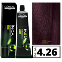 Loreal Inoa hiusväri 60ml - 4.26 Opalisoiva punaruskea Loreal Inoa hiusväri 60ml - 4.26 Opalisoiva punaruskea