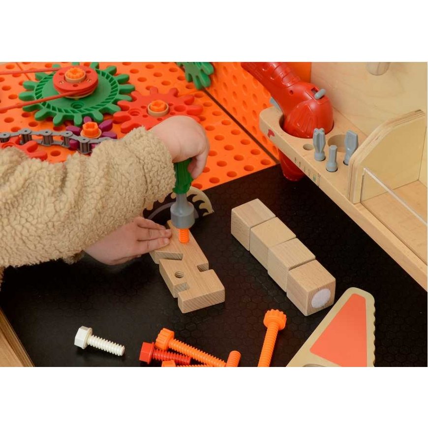 MASTERKIDZ XXL Montessori STEM -puinen työpaja työkaluilla – 3