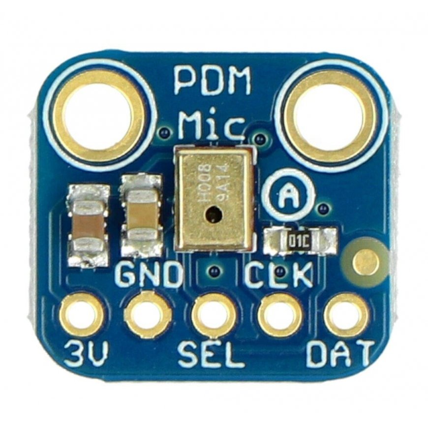 MP34DT01-M, PDM MEMS mikrofonas, Adafruit 3492 – 2