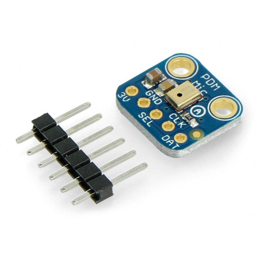 MP34DT01-M, PDM MEMS mikrofonas, Adafruit 3492 – 4