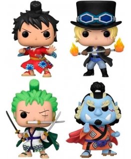 Funko POP -pakkaus 4 hahmoa One Piece Exclusive