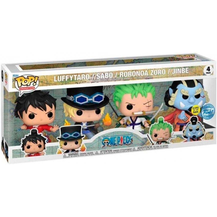 Funko POP pack 4 figures One Piece Exclusive – 2