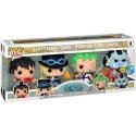 Funko POP -pakkaus 4 hahmoa One Piece Exclusive Funko POP -pakkaus 4 hahmoa One Piece Exclusive