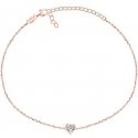 Brilio Silver Brilio Silver Minimalist Bronze Bracelet Heart BRC30R Brilio Silver Brilio Silver Minimalist Bronze Bracelet Heart BRC30R
