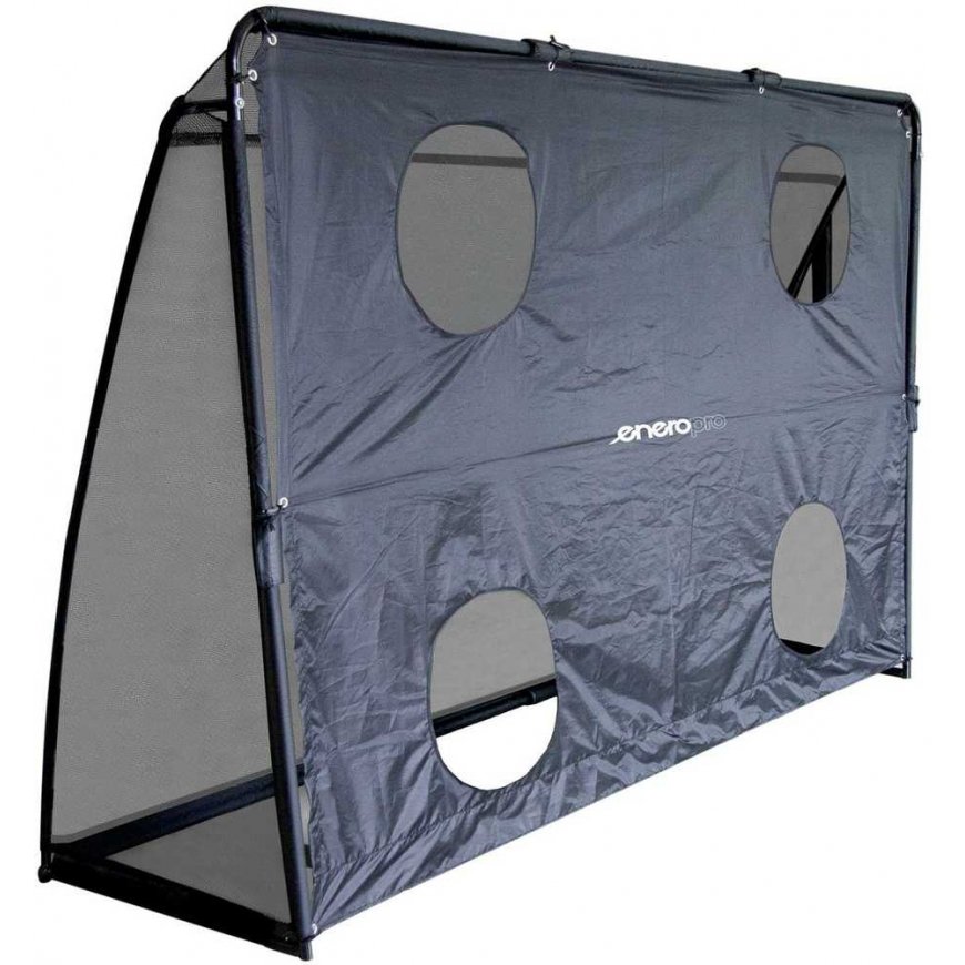 FUTBOLO TIKRAS SU TINKLU IR TAIKINIU 240x160x80CM ENERO PRO