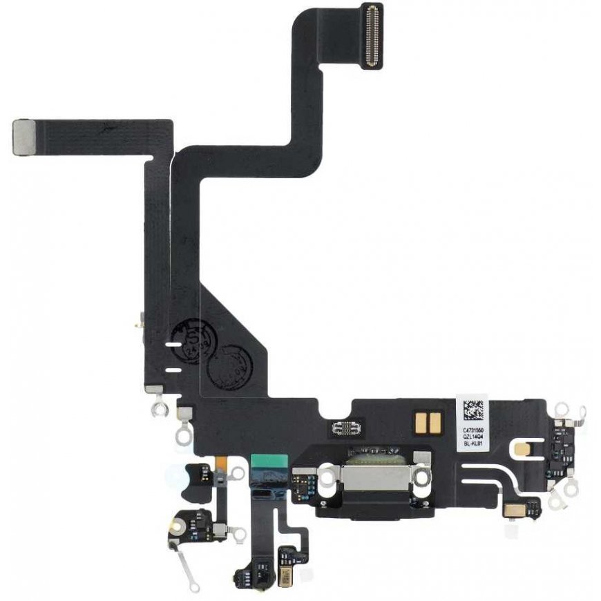 Oem Įkrovimo lankstus USB, skirtas IPHONE 14 Pro juodas (ištrauktas)