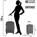 Travel suitcase Karactermania Wednesday Uniform ABS trolley, 38x55x20 cm Travel suitcase Karactermania Wednesday Uniform ABS trolley, 38x55x20 cm