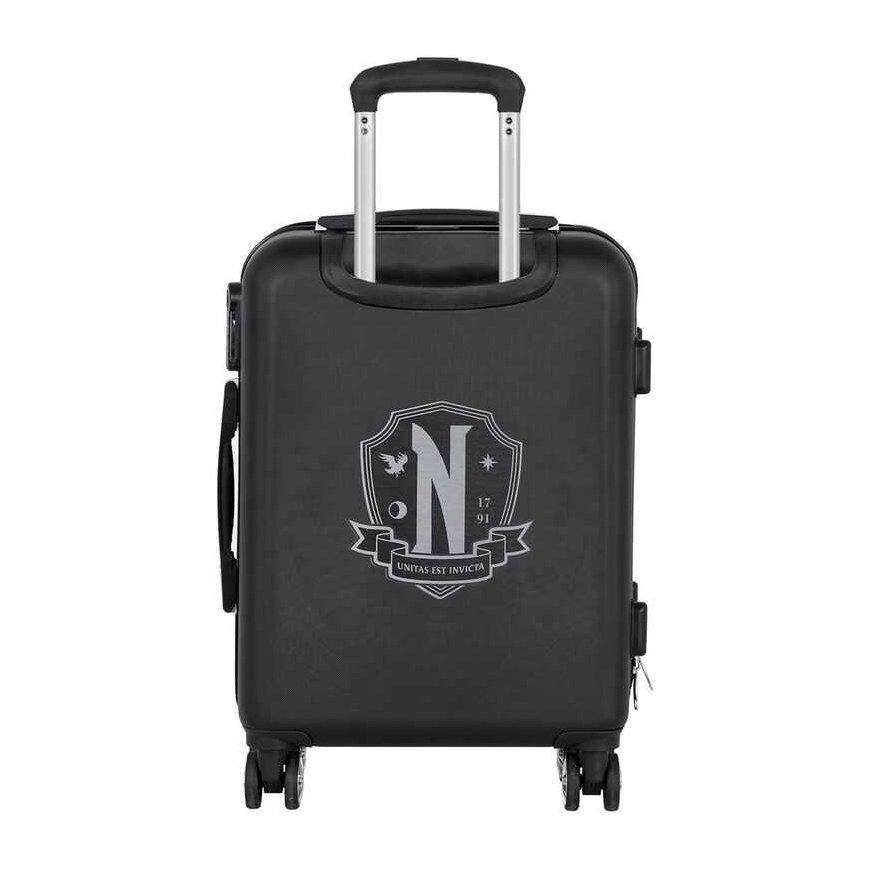 Kelioninis lagaminas Karactermania Wednesday Uniform ABS trolley, 38x55x20 cm – 5