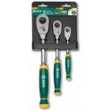 Räikkäsarja Sata ST14901G 1/2'' 1/4'' 3/8'' 3 kpl. Räikkäsarja Sata ST14901G 1/2'' 1/4'' 3/8'' 3 kpl.