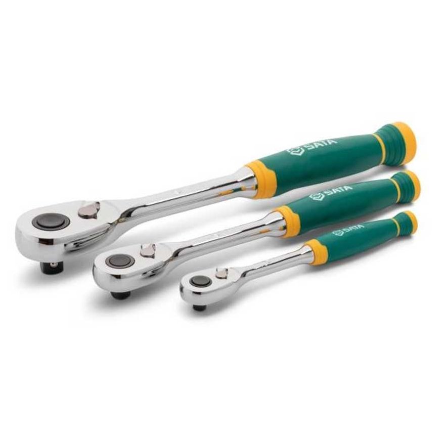 Ratchet set Sata ST14901G 1/2'' 1/4'' 3/8'' 3 pcs. – 2