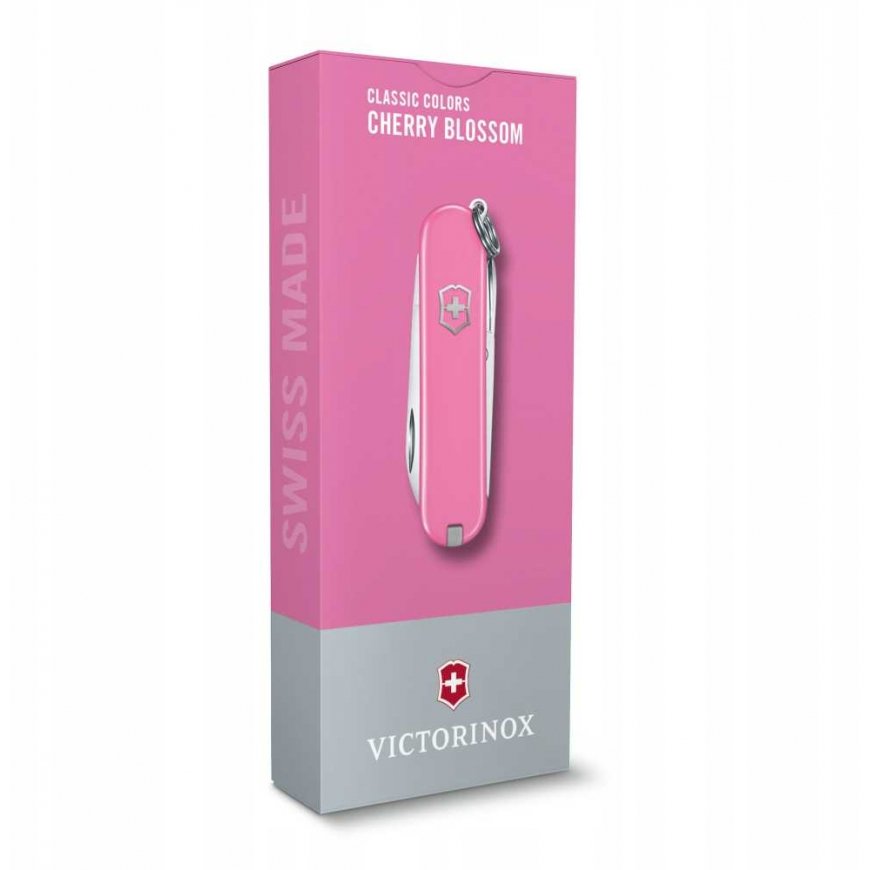 Turistinis peilis Victorinox Classic SD 0.6223.51G, rožinis – 3