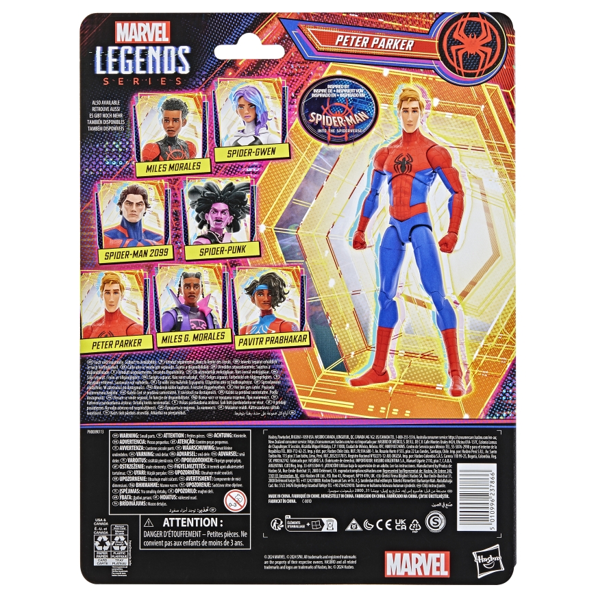 Hasbro Marvel Spider-Man Across The Spider-Verse Peter Parker figure 15cm – 3