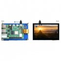 Waveshare Touch Screen DSI for Raspberry Pi Microcomputer - LCD IPS 4.3''