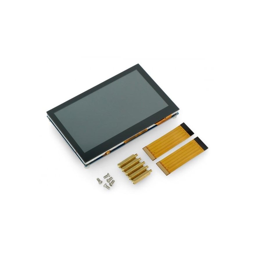 Waveshare-kosketusnäyttö DSI Raspberry Pi -mikrotietokoneelle - LCD IPS 4.3'' – 4