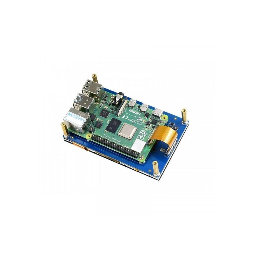 Waveshare Touch Screen DSI for Raspberry Pi Microcomputer - LCD IPS 4.3'' – 5