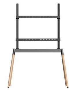 Gembird TVS-86F-01-BK TV mount/stand 2.18 m (86") Black, Wood