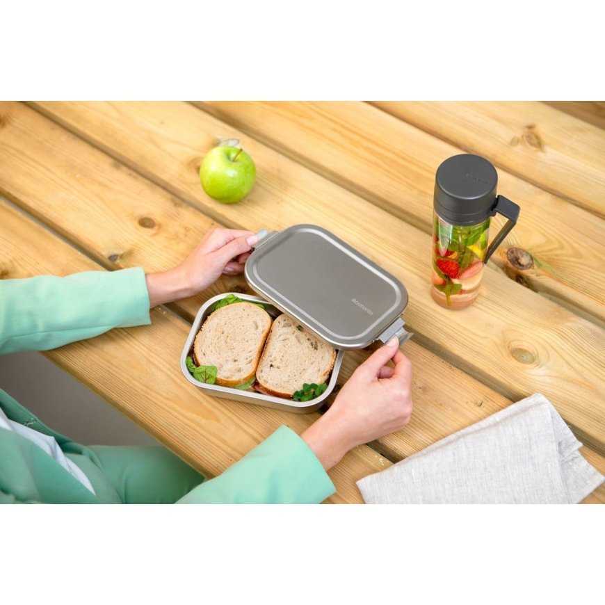 Brabantia Make & Take Pusdienu konteiners 1,1 L Nerūsējošs tērauds Tērauds 1 pcs – 4