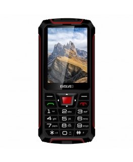 Evolveo StrongPhone SPW4RD mobile phone 7.11 cm (2.8") 170 g Black, Red