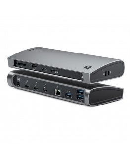 ALOGIC TB4D3TB док-станция для ноутбука Проводная Thunderbolt 4 Черный