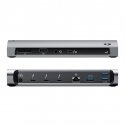 ALOGIC TB4D3TB док-станция для ноутбука Проводная Thunderbolt 4 Черный ALOGIC TB4D3TB док-станция для ноутбука Проводная Thunderbolt 4 Черный