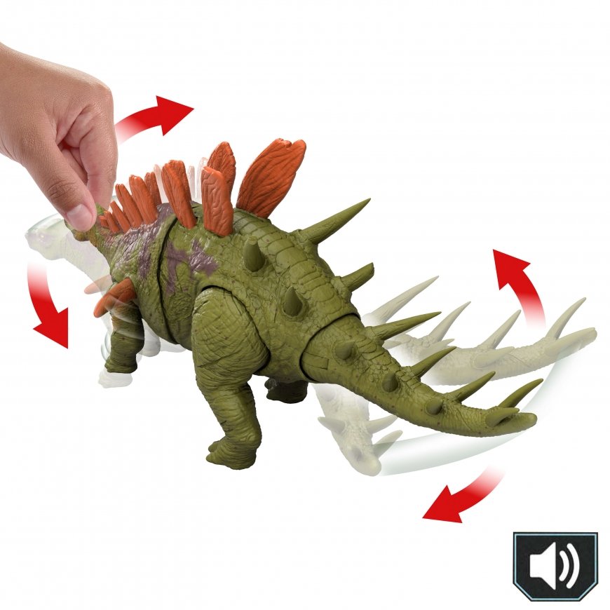 Jurassic World WILD ROAR Kentrosaurus – 5