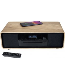 Thomson MIC300IBT home audio system Home audio micro system 10 W Black, Wood