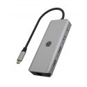 ICY BOX IB-DK4012-CPD Проводная USB 3.2 Gen 1 (3.1 Gen 1) Type-C Антрацит, Черный