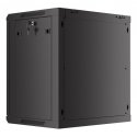 Lanberg WF01-6412-23B rack cabinet 12U Wall mounted rack Black